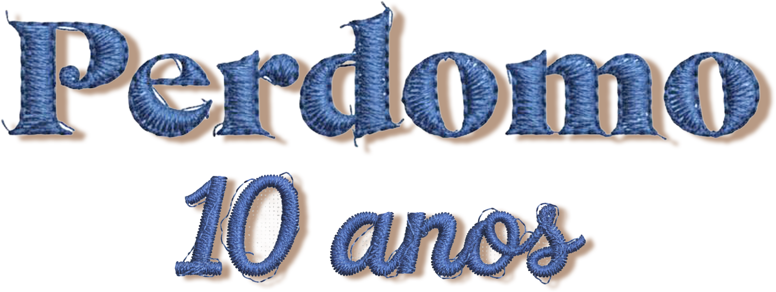 LOGO PERDOMO 10 ANOS